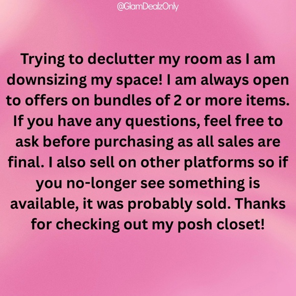 Meet your Posher, GlamDealzOnly - Picture 2 of 2